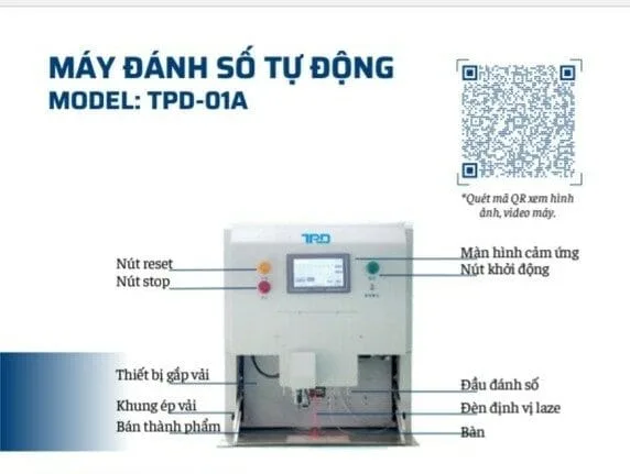 Máy đánh số tự động TRD